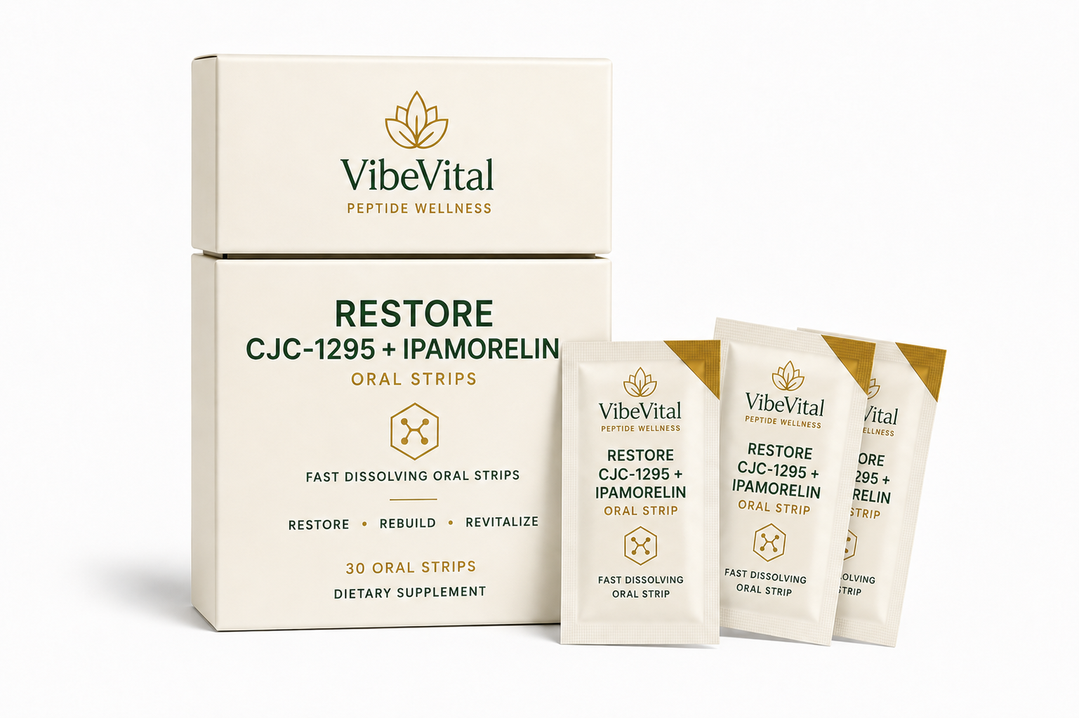 Restore CJC-1295 + Ipamorelin Oral Strips