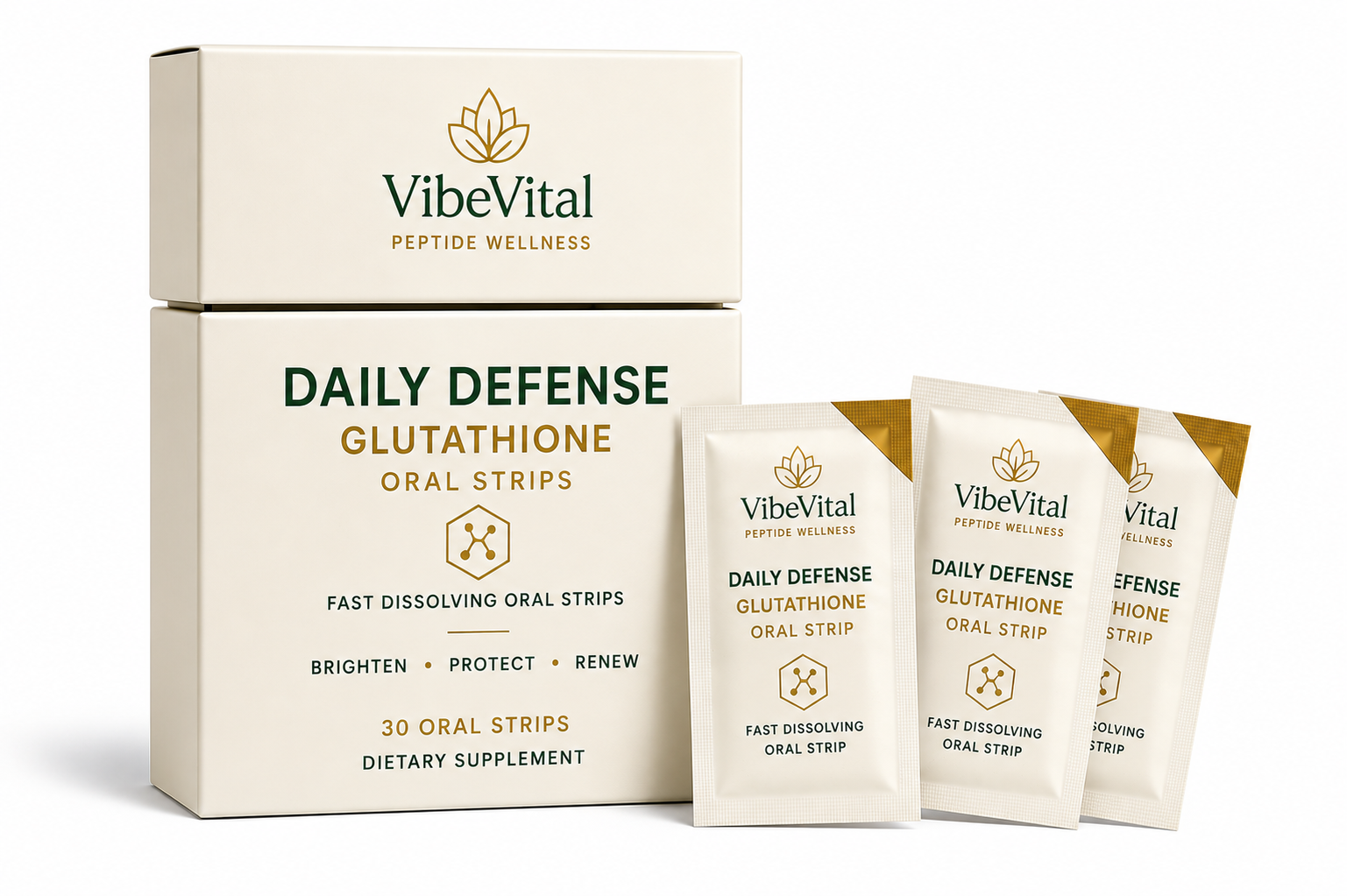 Daily Defense Glutathione Oral Strips