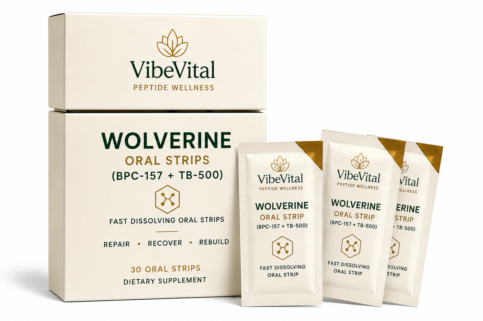 Wolverine Oral Strips (BPC-157 + TB-500)